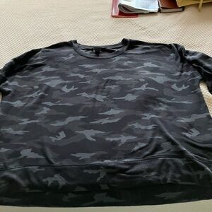 Athleta Camo Sweatshirt.